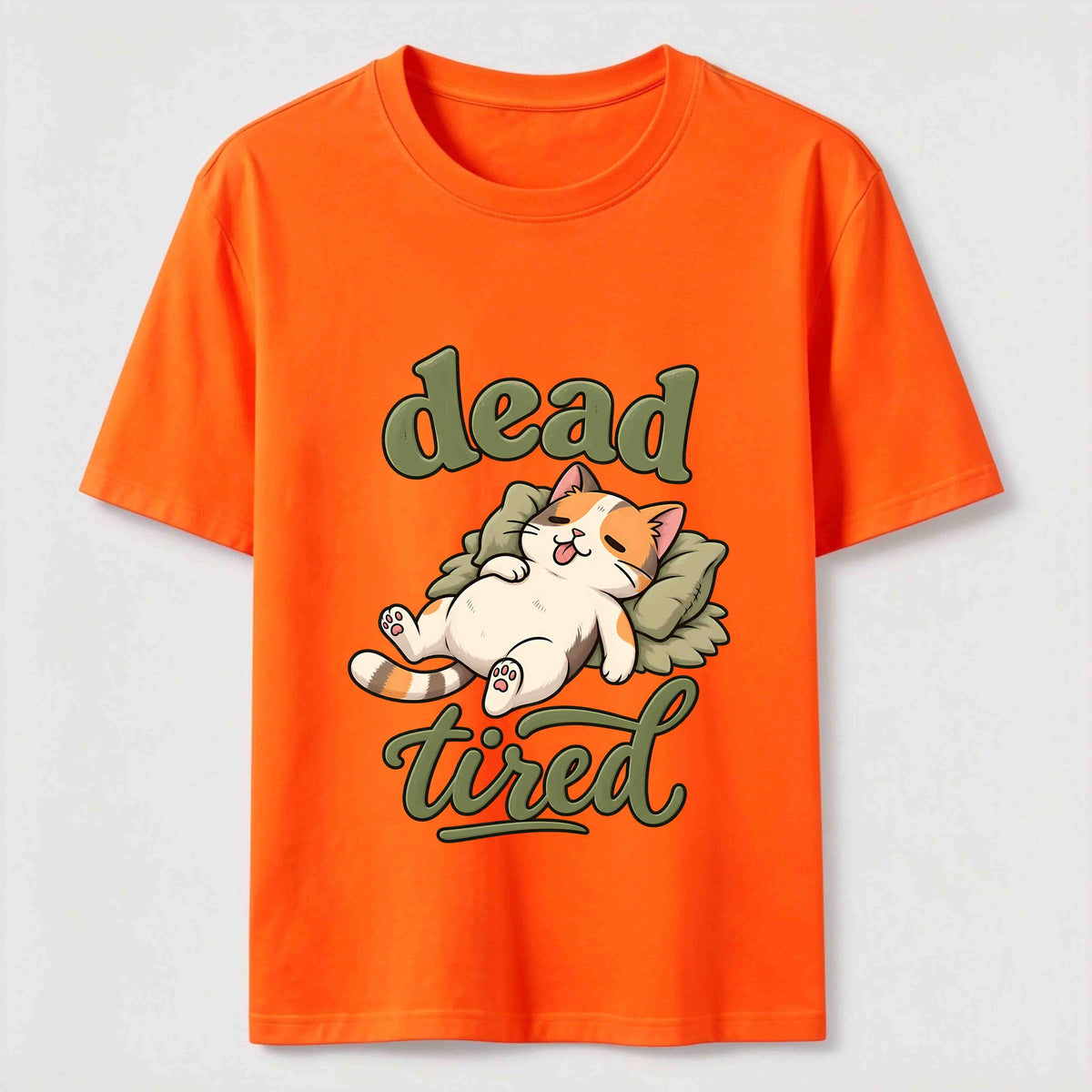 Dead Tired Cat Classic T-Shirt