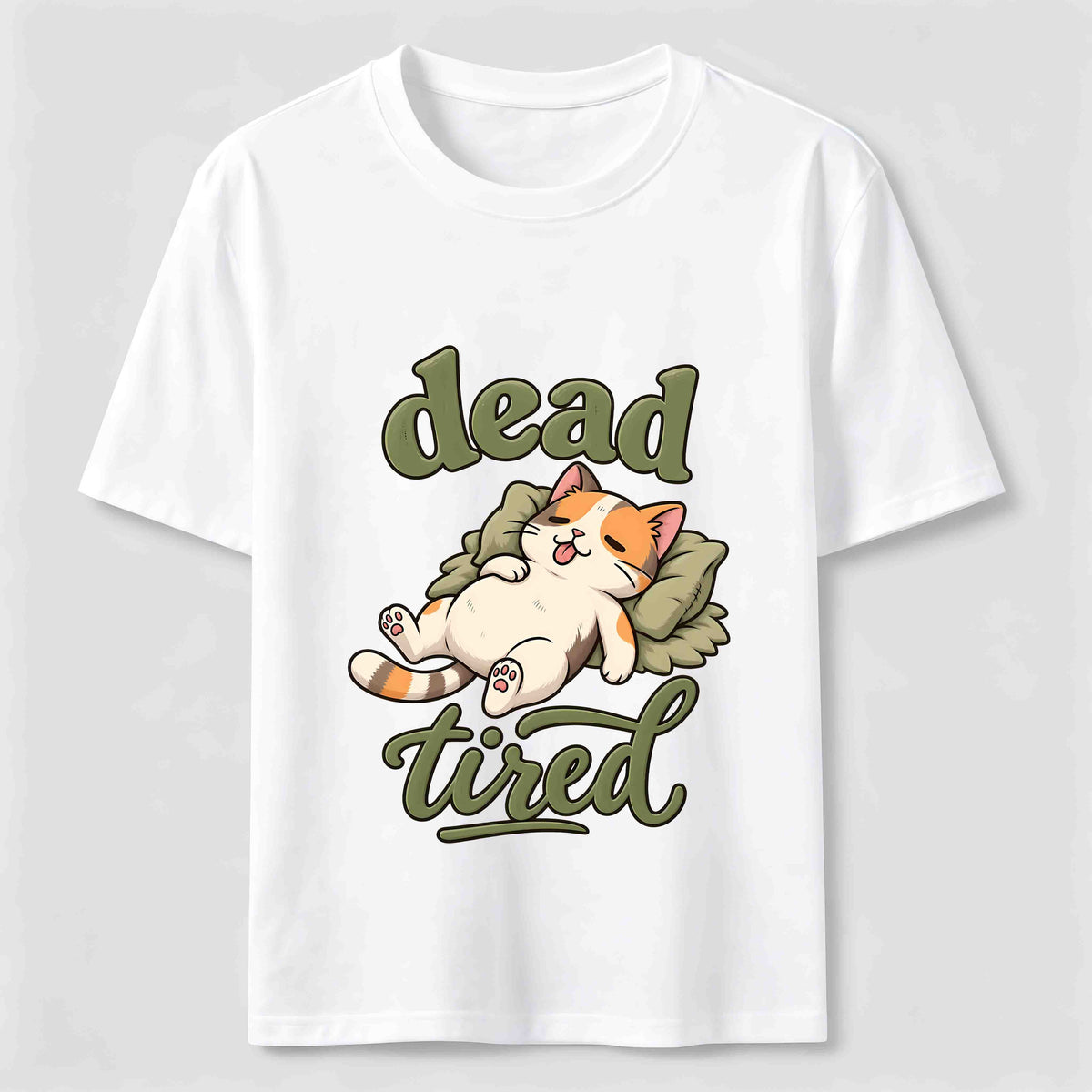 Dead Tired Cat Classic T-Shirt