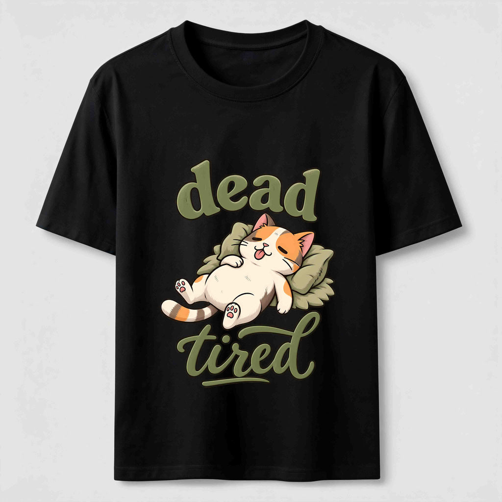Dead Tired Cat Classic T-Shirt