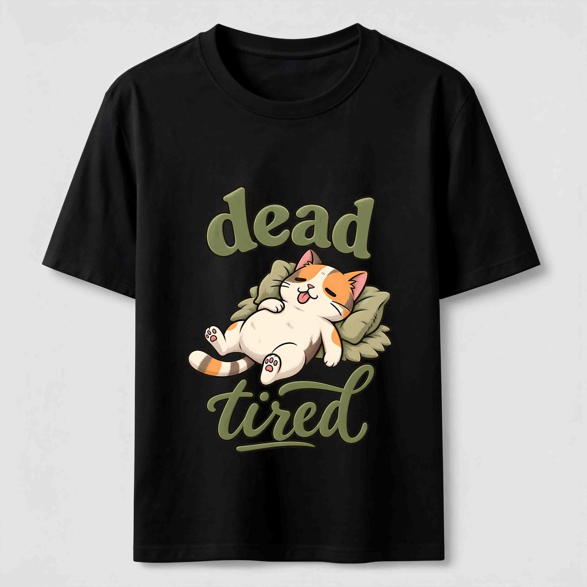 Dead Tired Cat Classic T-Shirt