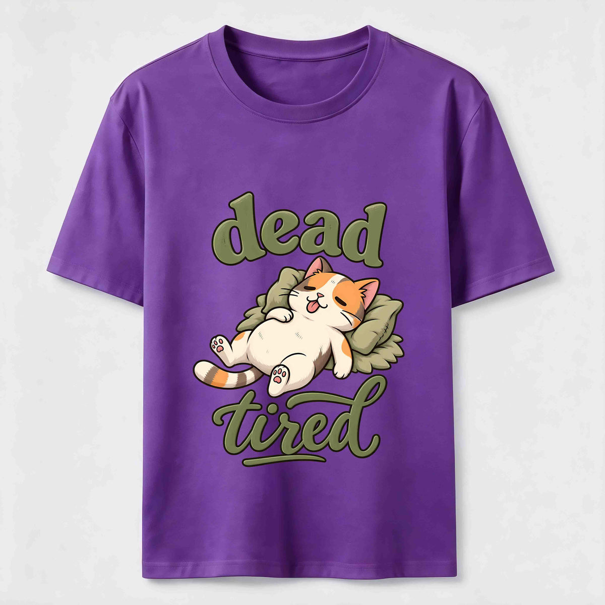 Dead Tired Cat Classic T-Shirt