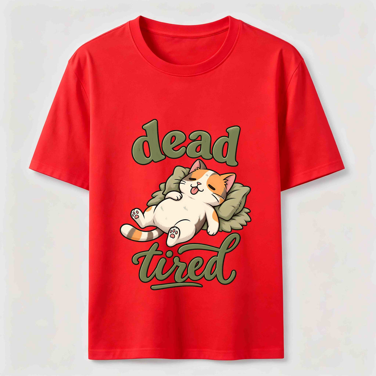 Dead Tired Cat Classic T-Shirt