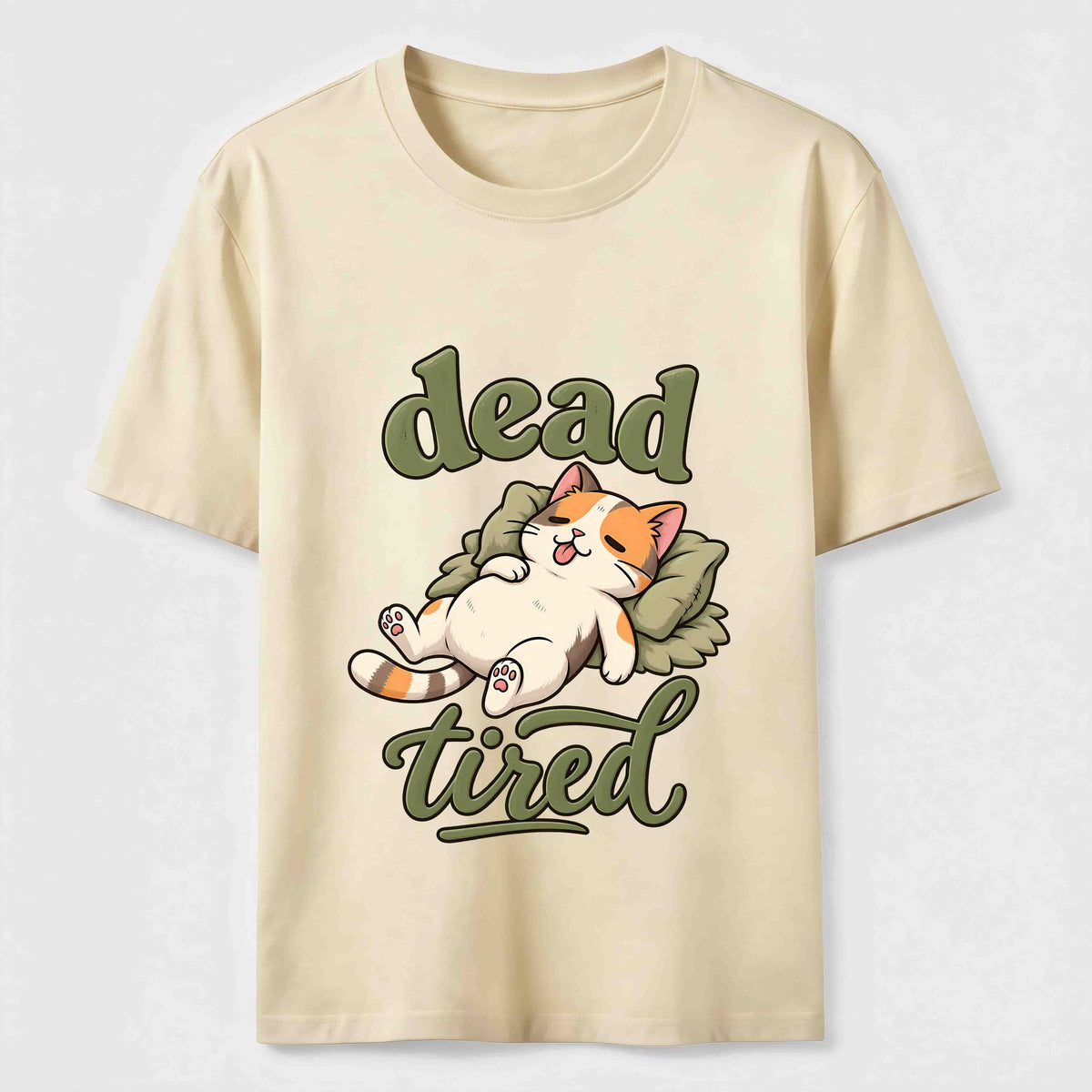 Dead Tired Cat Classic T-Shirt
