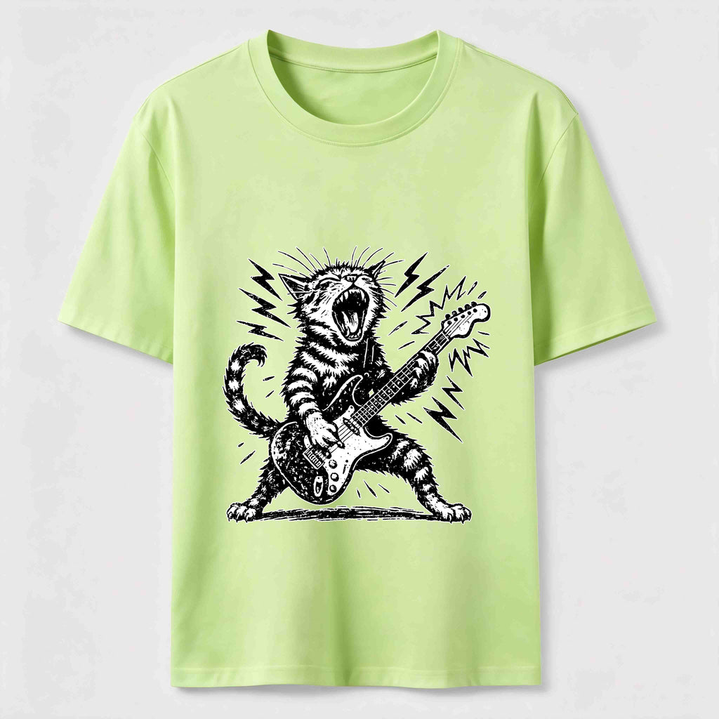 Rock and Roll Cat Classic T-Shirt