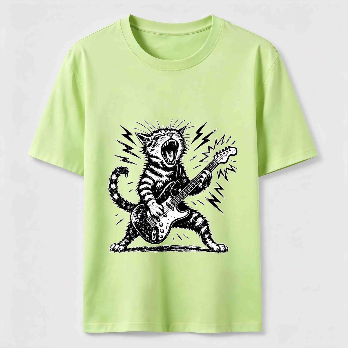 Rock and Roll Cat Classic T-Shirt