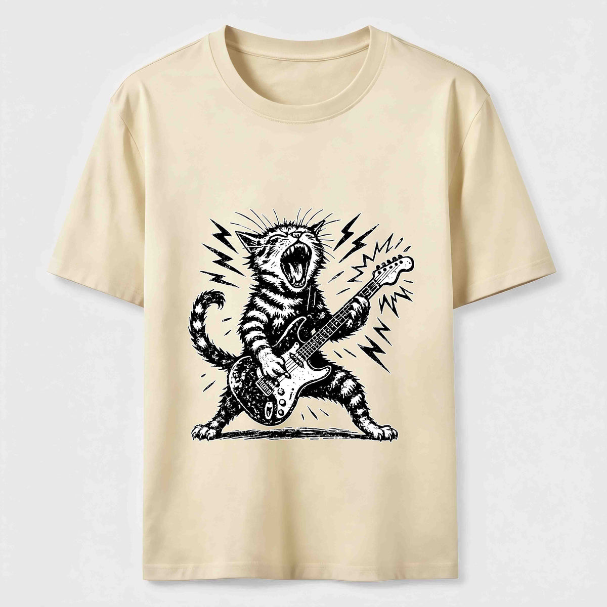 Rock and Roll Cat Classic T-Shirt