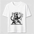 Rock and Roll Cat Classic T-Shirt