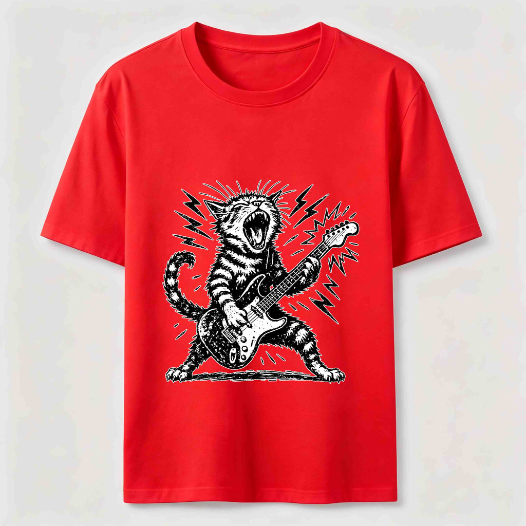 Rock and Roll Cat Classic T-Shirt