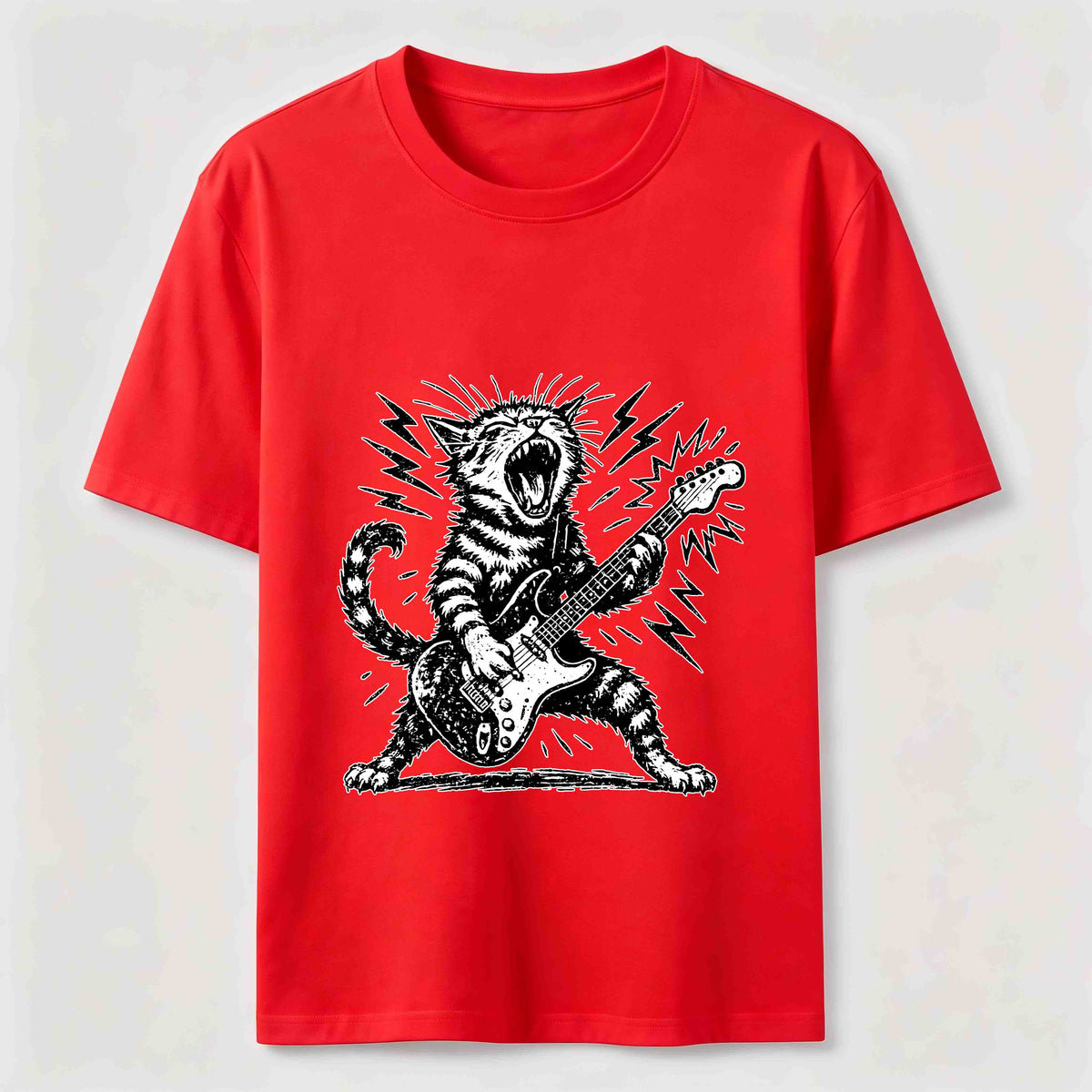Rock and Roll Cat Classic T-Shirt