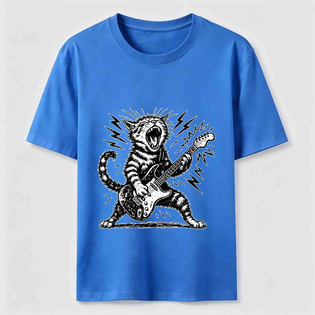 Rock and Roll Cat Classic T-Shirt