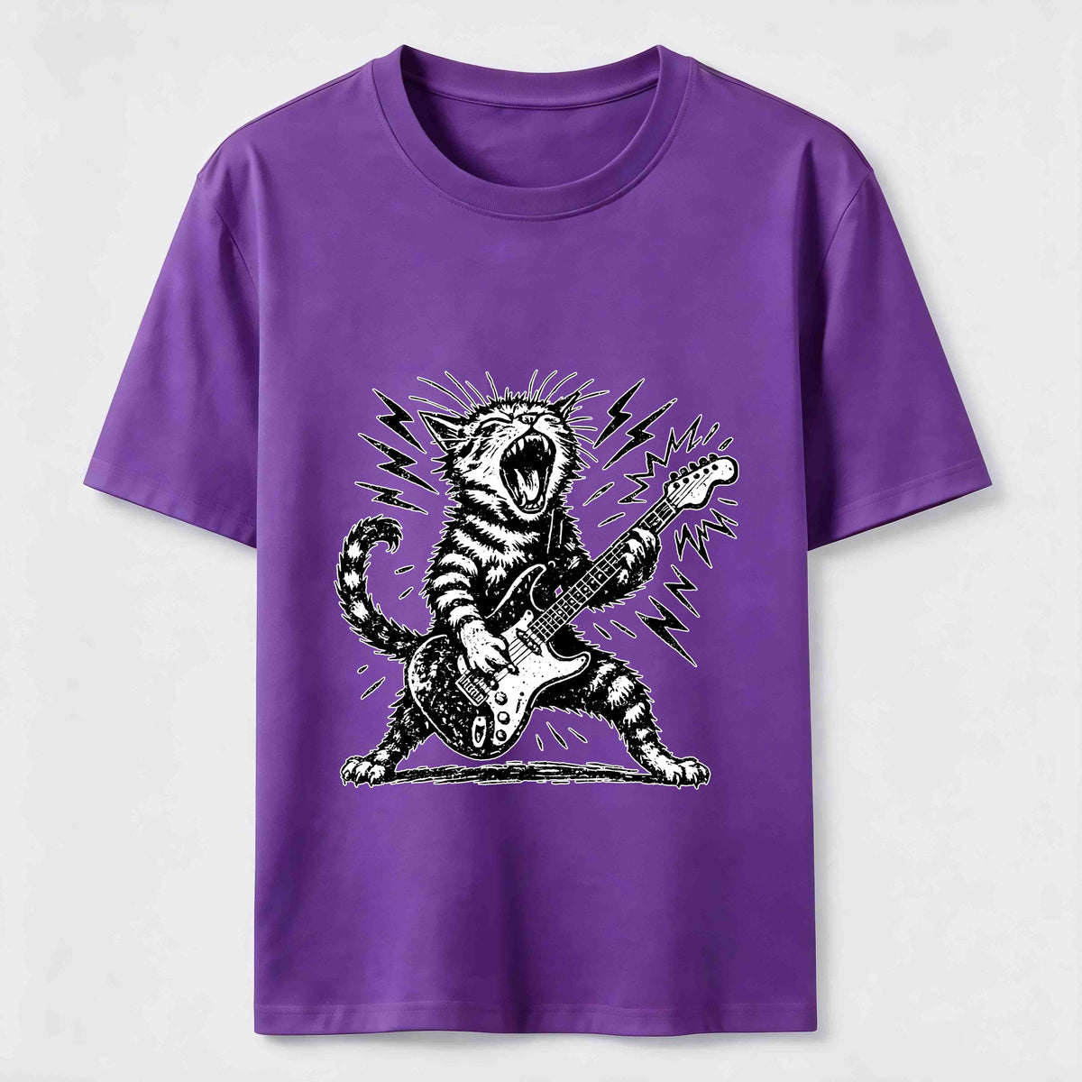 Rock and Roll Cat Classic T-Shirt