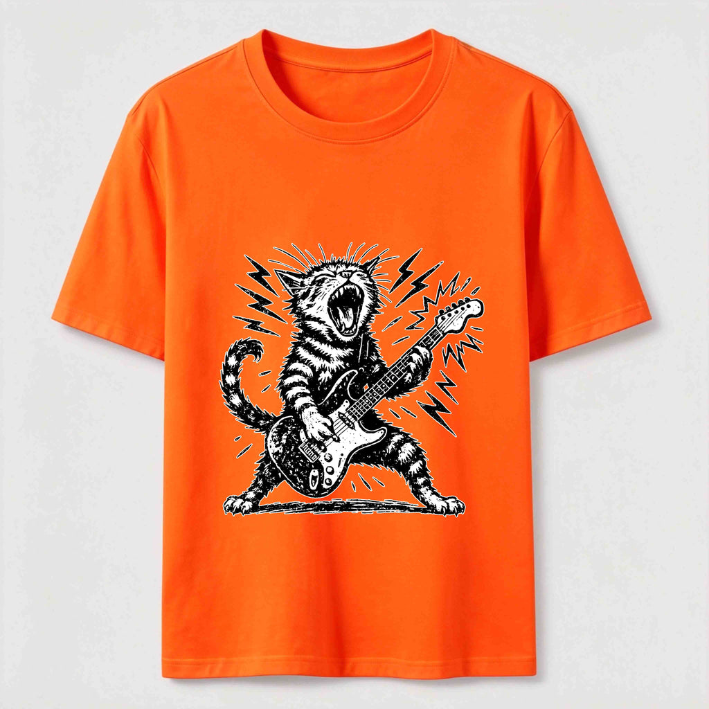 Rock and Roll Cat Classic T-Shirt