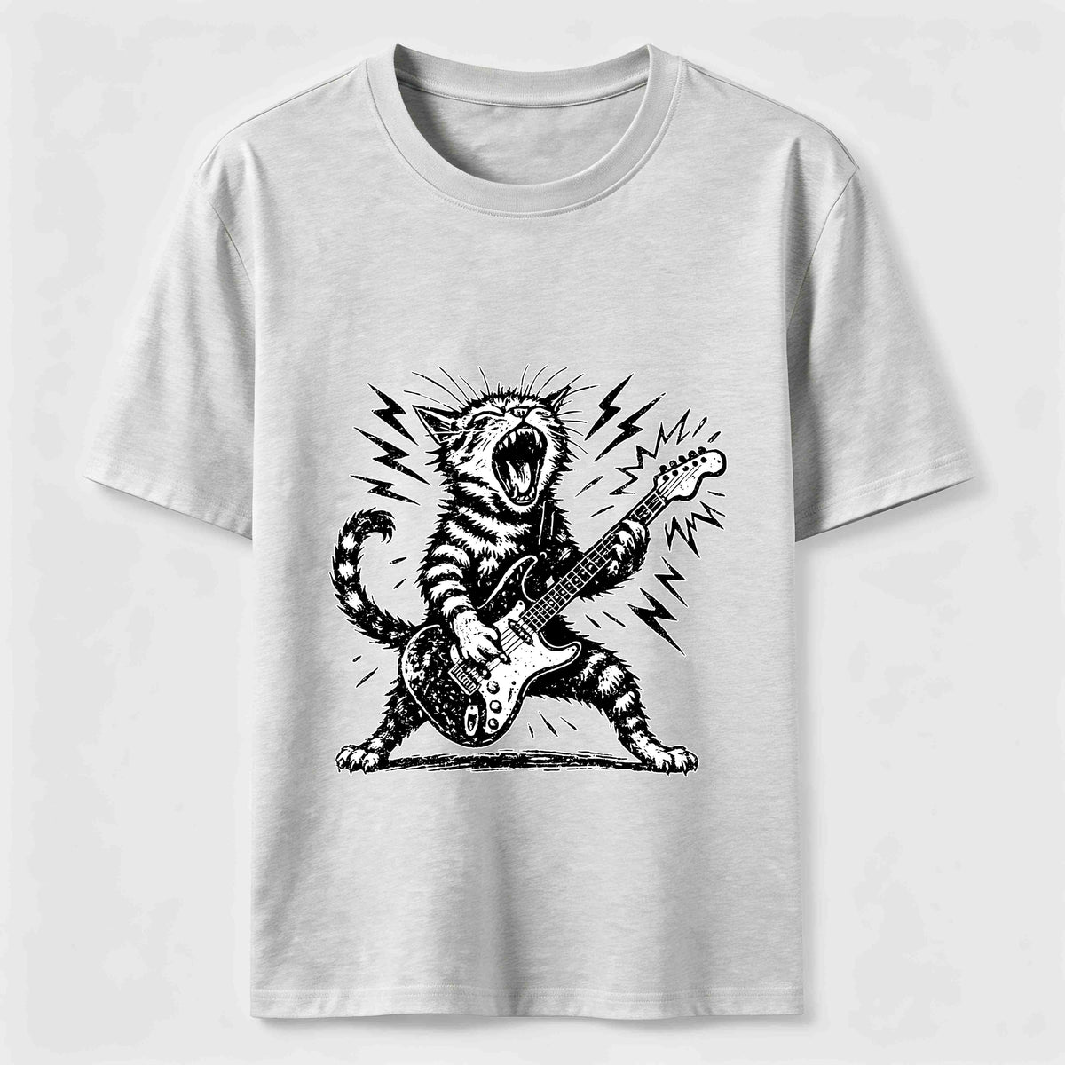 Rock and Roll Cat Classic T-Shirt