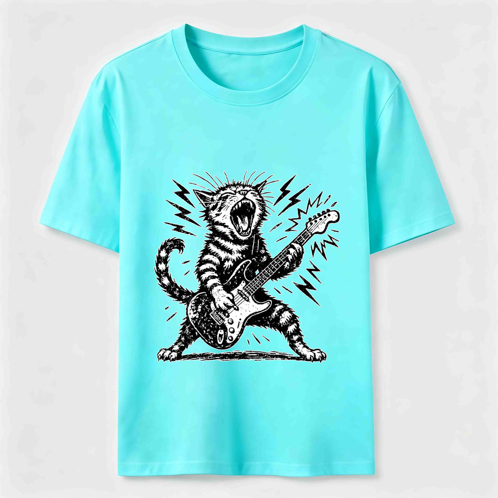 Rock and Roll Cat Classic T-Shirt