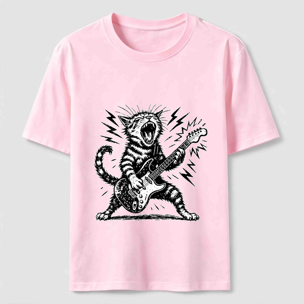 Rock and Roll Cat Classic T-Shirt