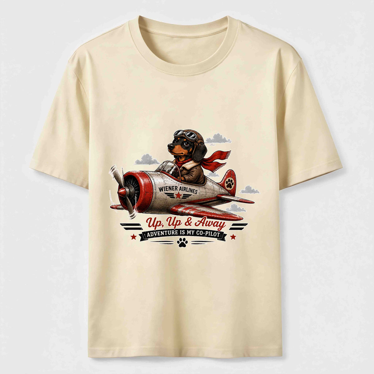 Wiener Pilot Dog Classic T-Shirt
