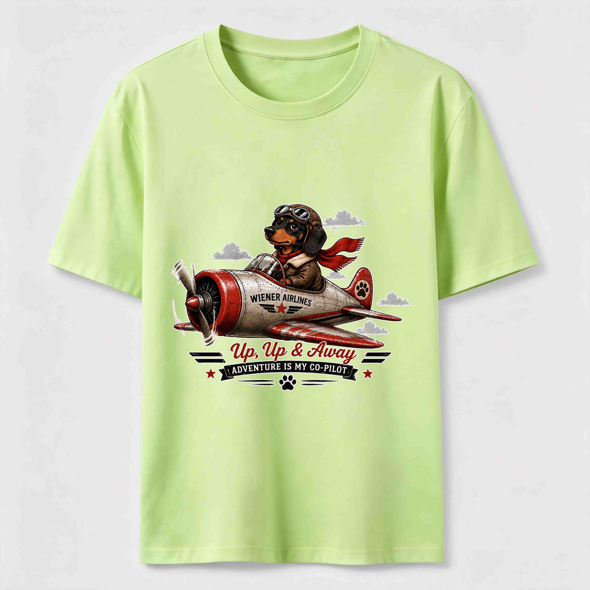 Wiener Pilot Dog Classic T-Shirt
