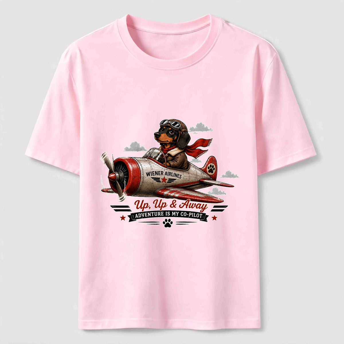 Wiener Pilot Dog Classic T-Shirt