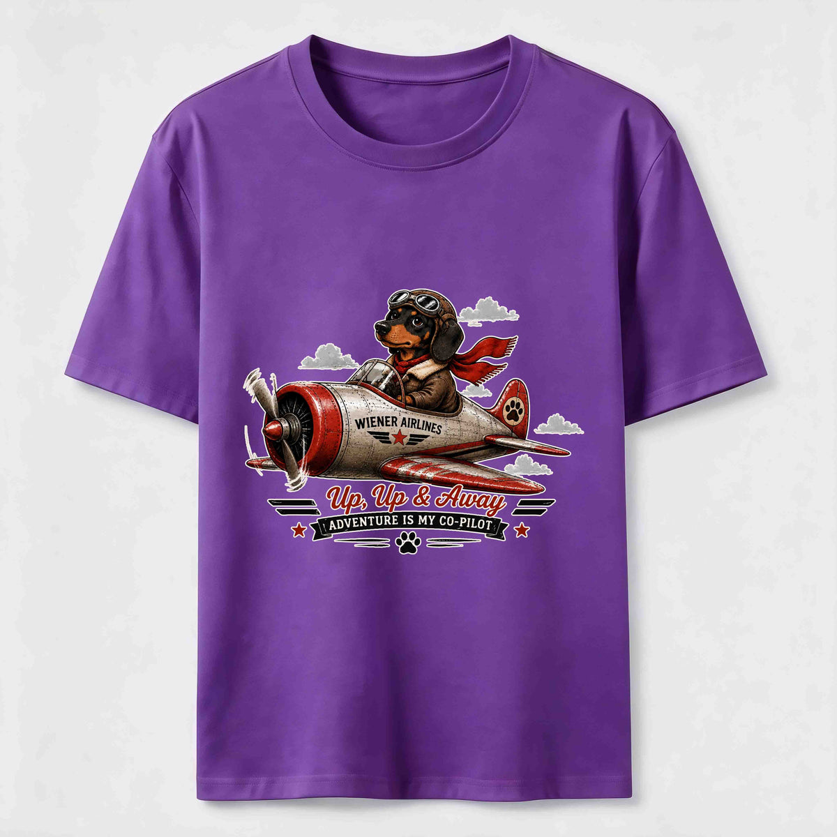 Wiener Pilot Dog Classic T-Shirt