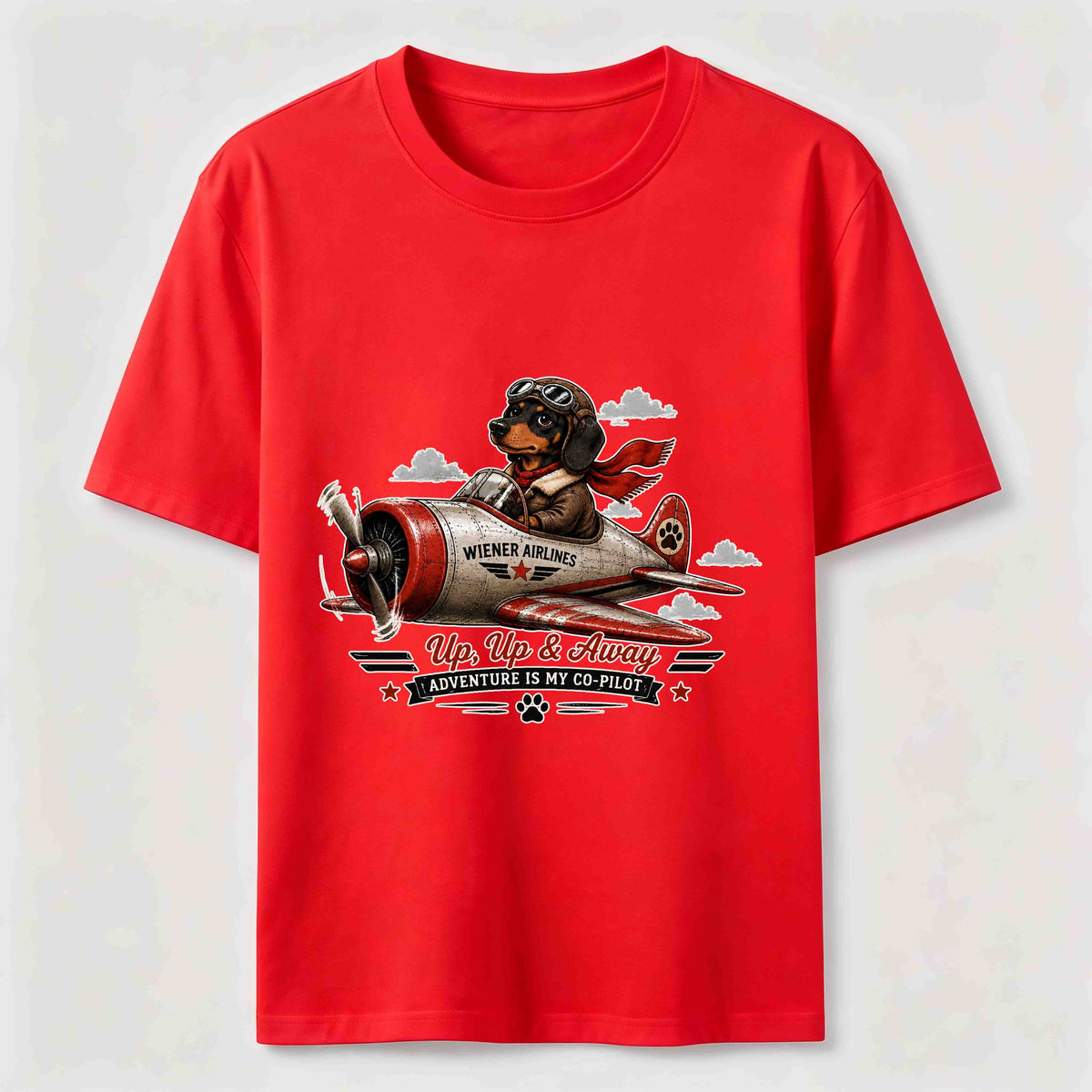 Wiener Pilot Dog Classic T-Shirt