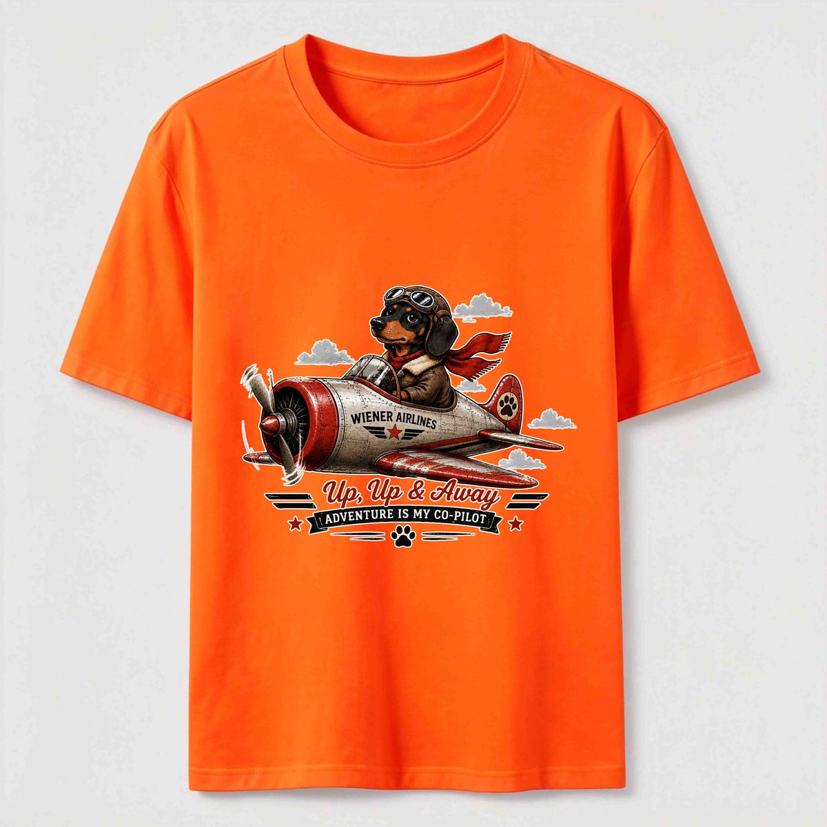 Wiener Pilot Dog Classic T-Shirt