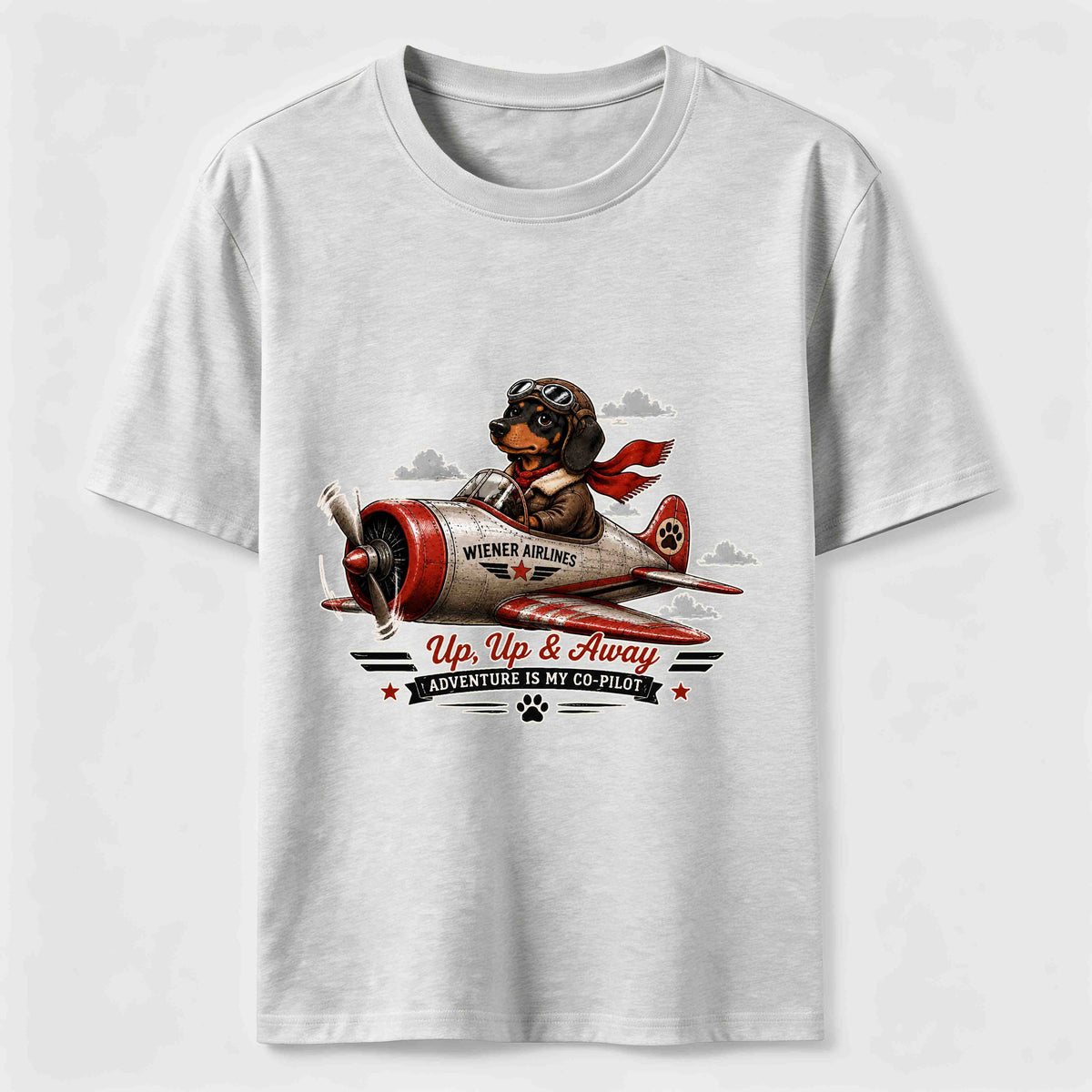 Wiener Pilot Dog Classic T-Shirt