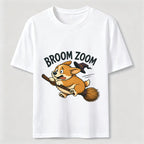Broom Zoom Corgi Classic T-Shirt