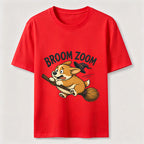 Broom Zoom Corgi Classic T-Shirt