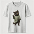 Dressed-Up Blue Cat Classic T-Shirt