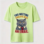 This Meeting Could Have Been an Email Cat Classic T-Shirt