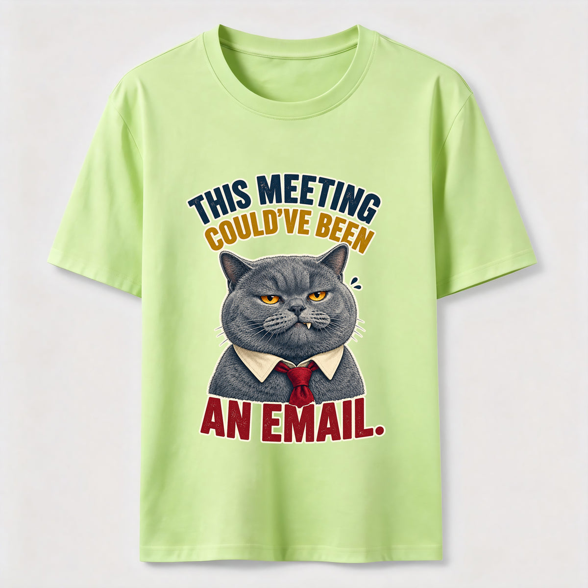 This Meeting Could Have Been an Email Cat Classic T-Shirt
