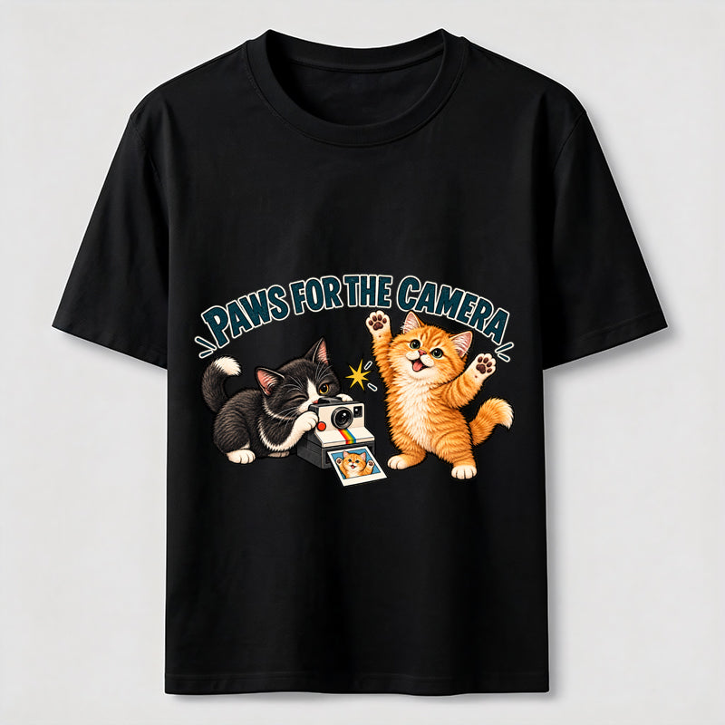 Paws for the Camera Cats Classic T-Shirt