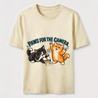 Paws for the Camera Cats Classic T-Shirt