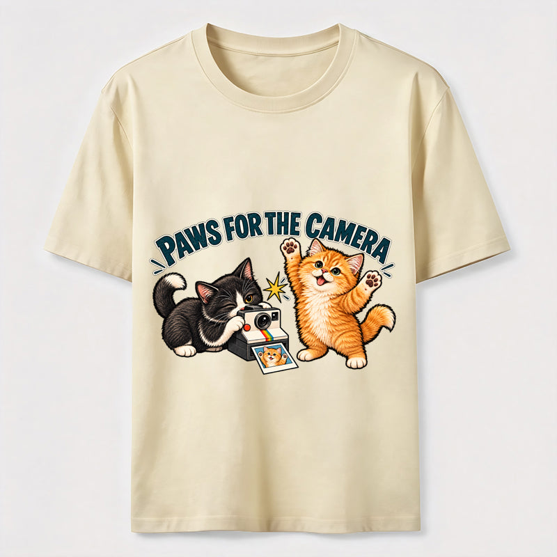 Paws for the Camera Cats Classic T-Shirt