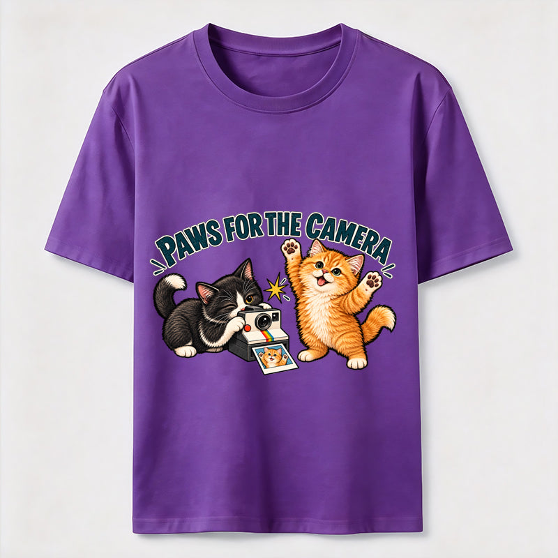 Paws for the Camera Cats Classic T-Shirt