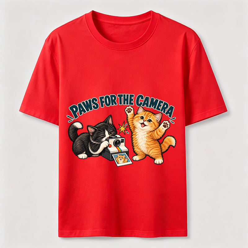 Paws for the Camera Cats Classic T-Shirt