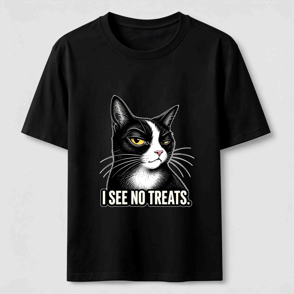 I See No Treats Cat Classic T-Shirt