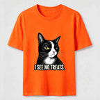 I See No Treats Cat Classic T-Shirt