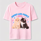Sweet and Fierce Cats Classic T-Shirt