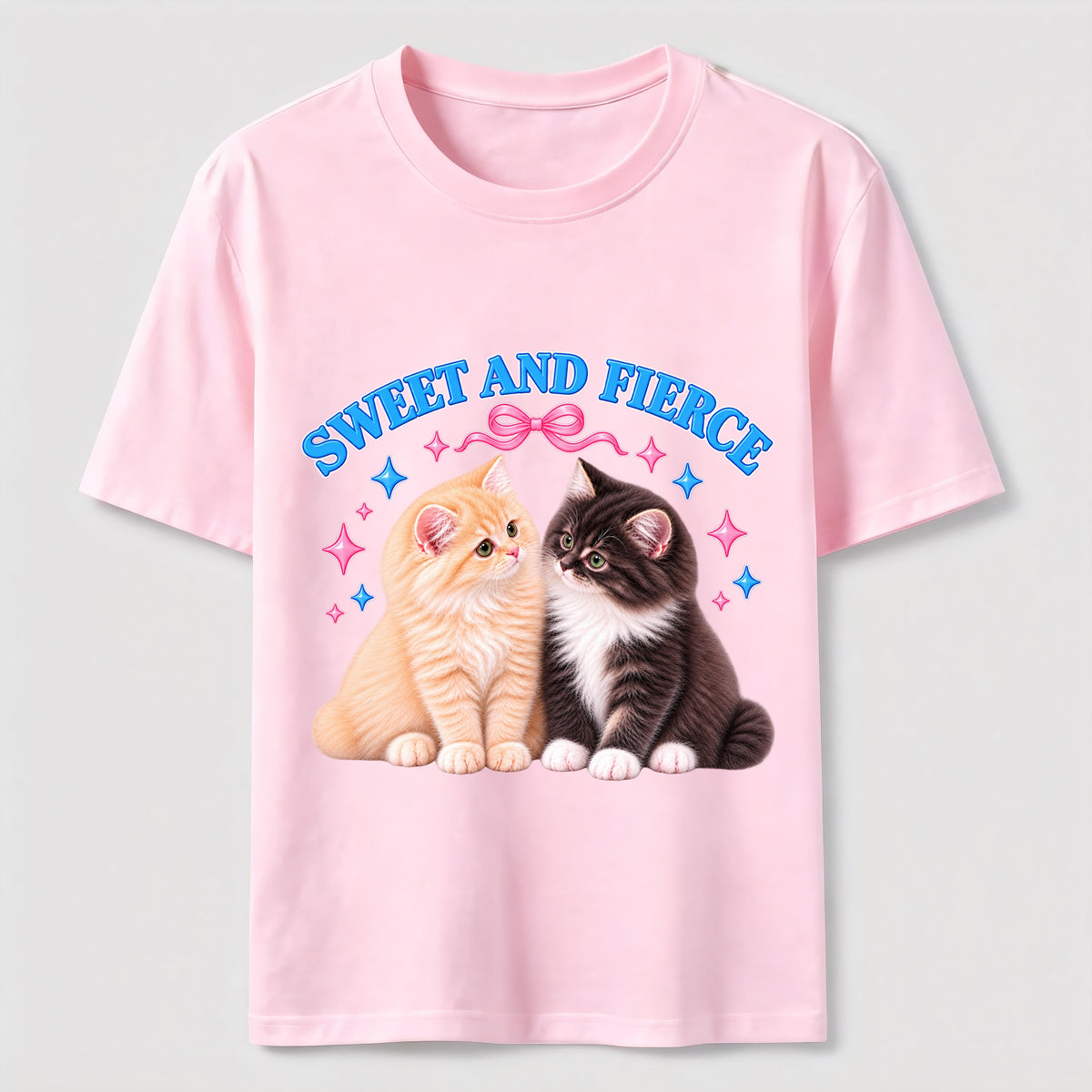 Sweet and Fierce Cats Classic T-Shirt