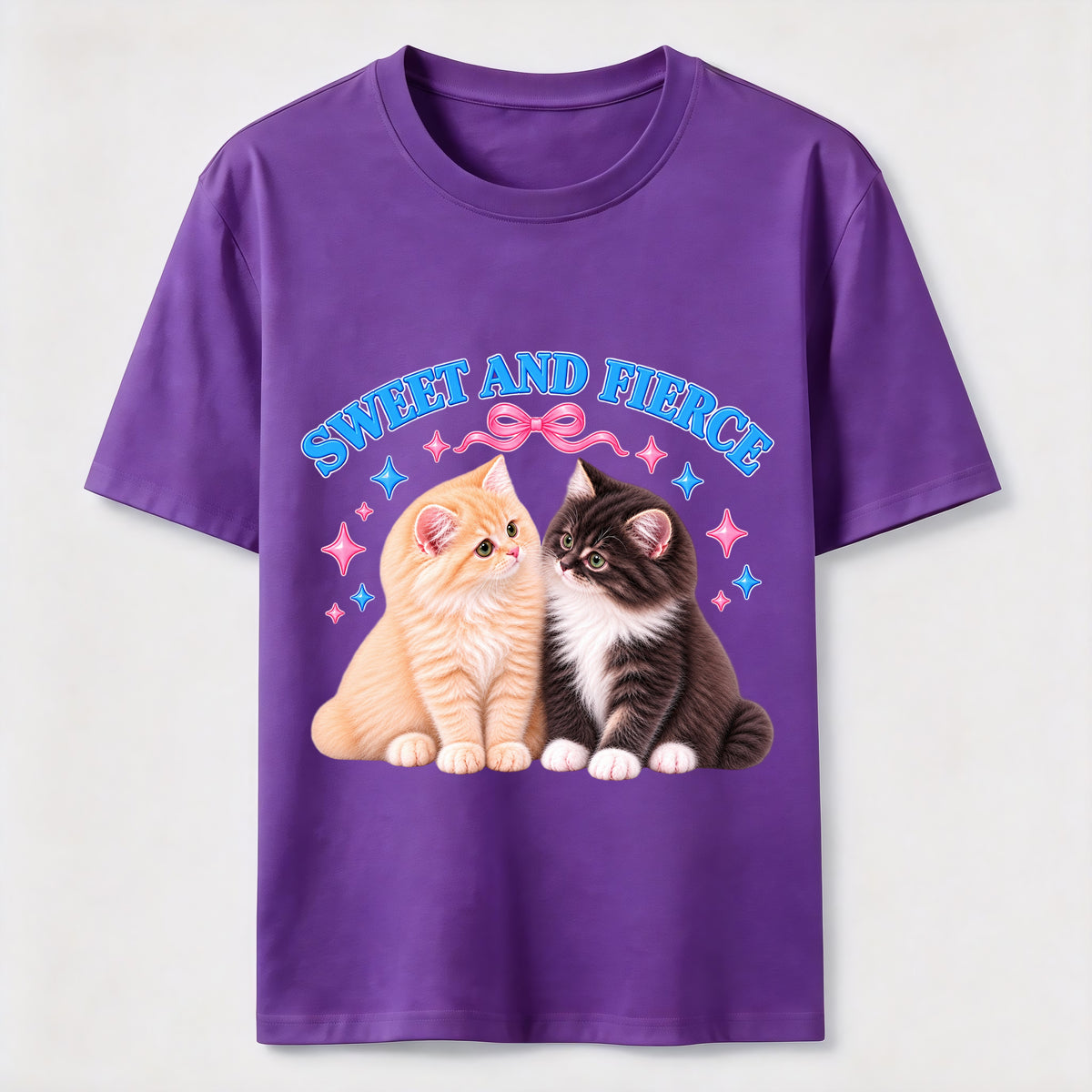 Sweet and Fierce Cats Classic T-Shirt