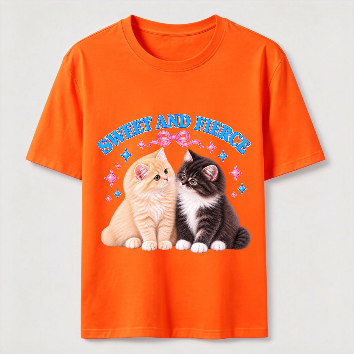 Sweet and Fierce Cats Classic T-Shirt