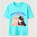 Sweet and Fierce Cats Classic T-Shirt