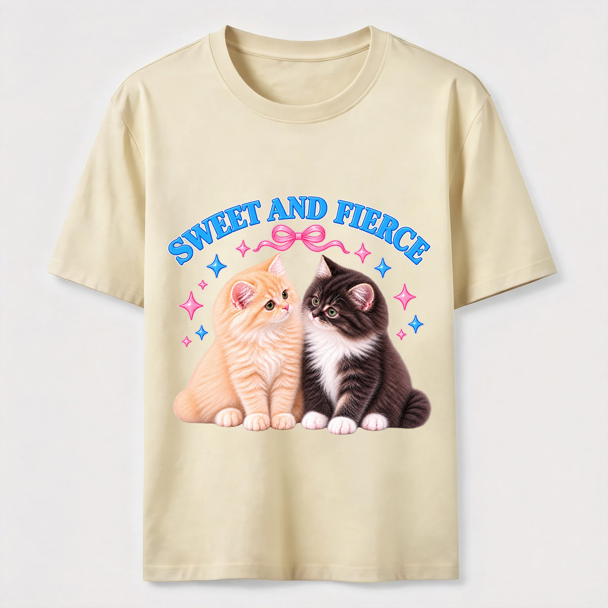 Sweet and Fierce Cats Classic T-Shirt