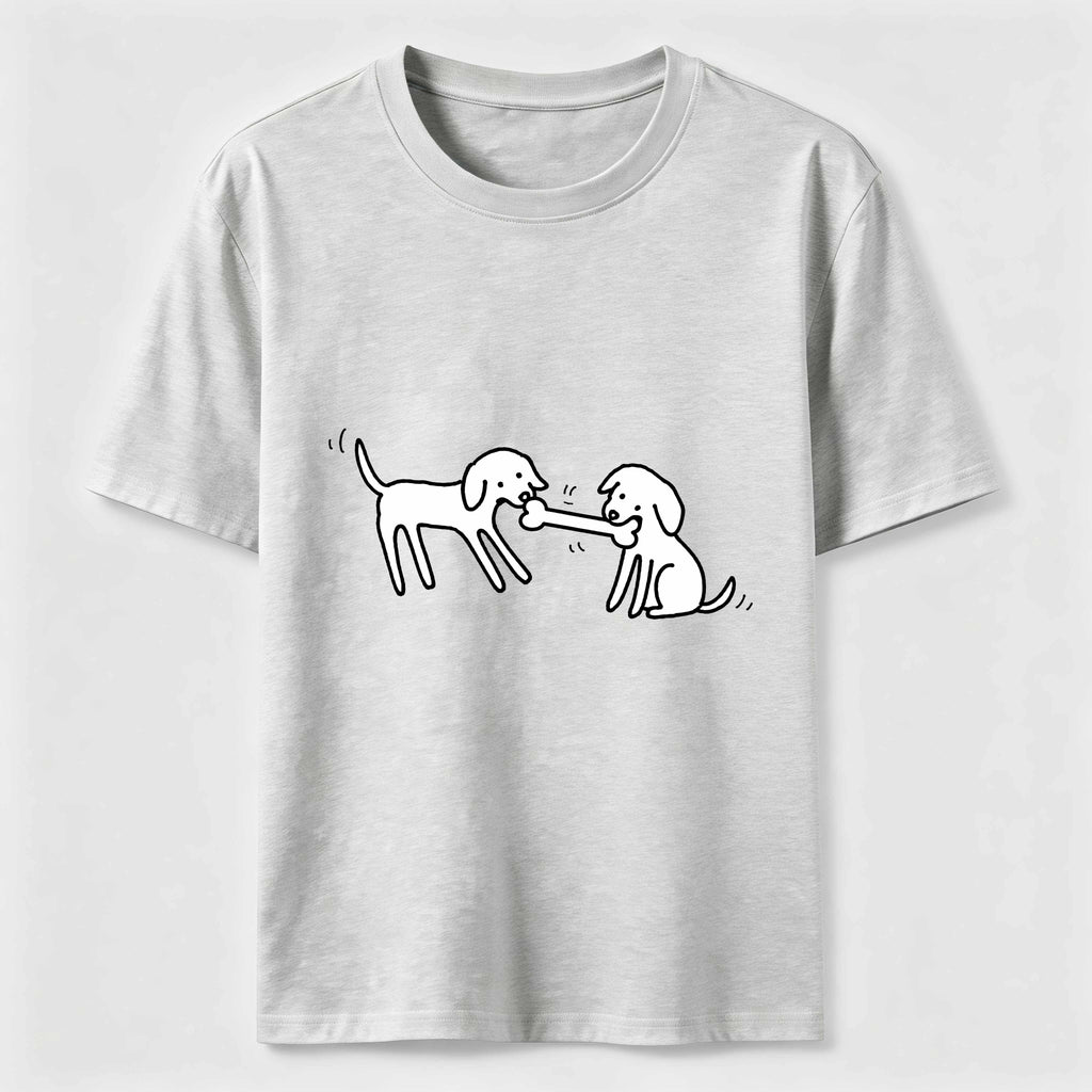Tug of War Dogs Classic T-Shirt