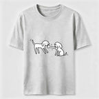 Tug of War Dogs Classic T-Shirt