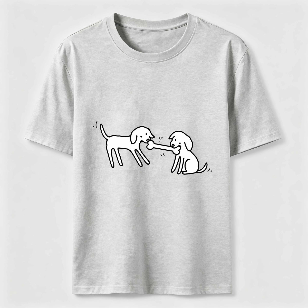 Tug of War Dogs Classic T-Shirt
