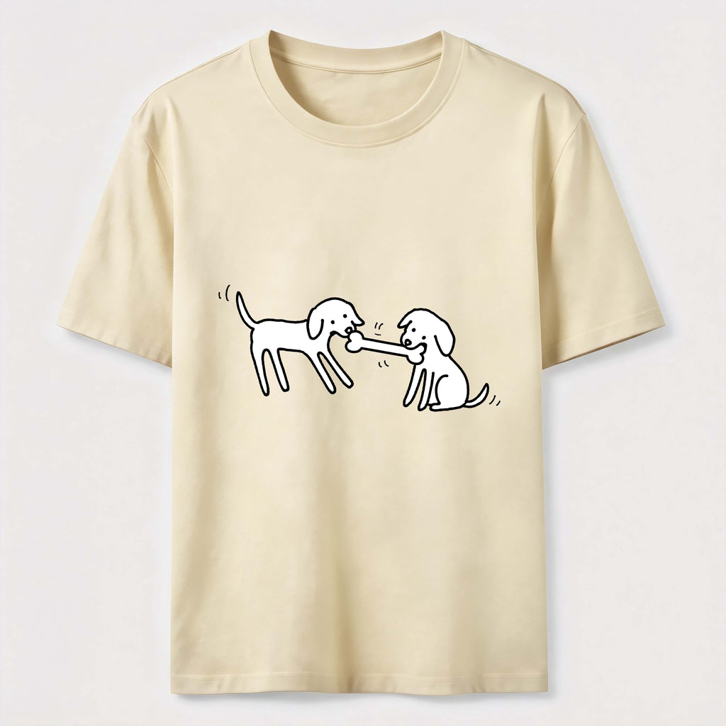 Tug of War Dogs Classic T-Shirt