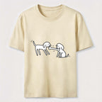 Tug of War Dogs Classic T-Shirt