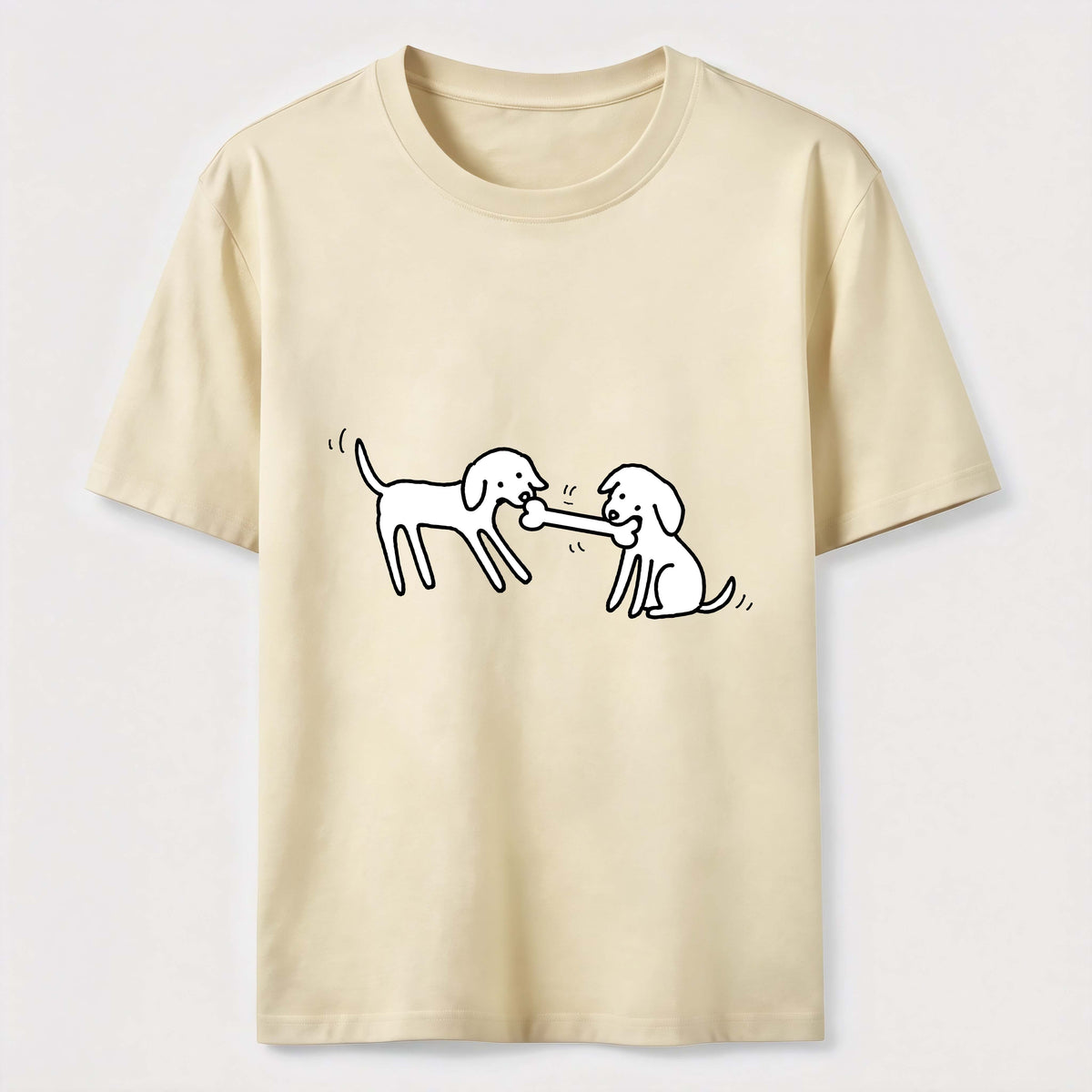 Tug of War Dogs Classic T-Shirt